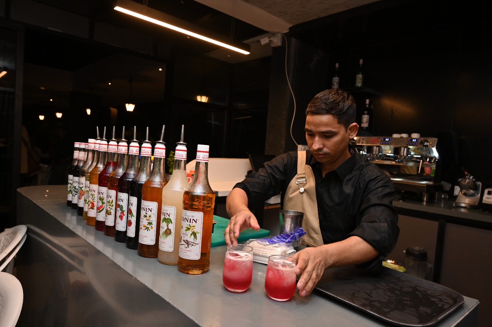 The mocktail bar