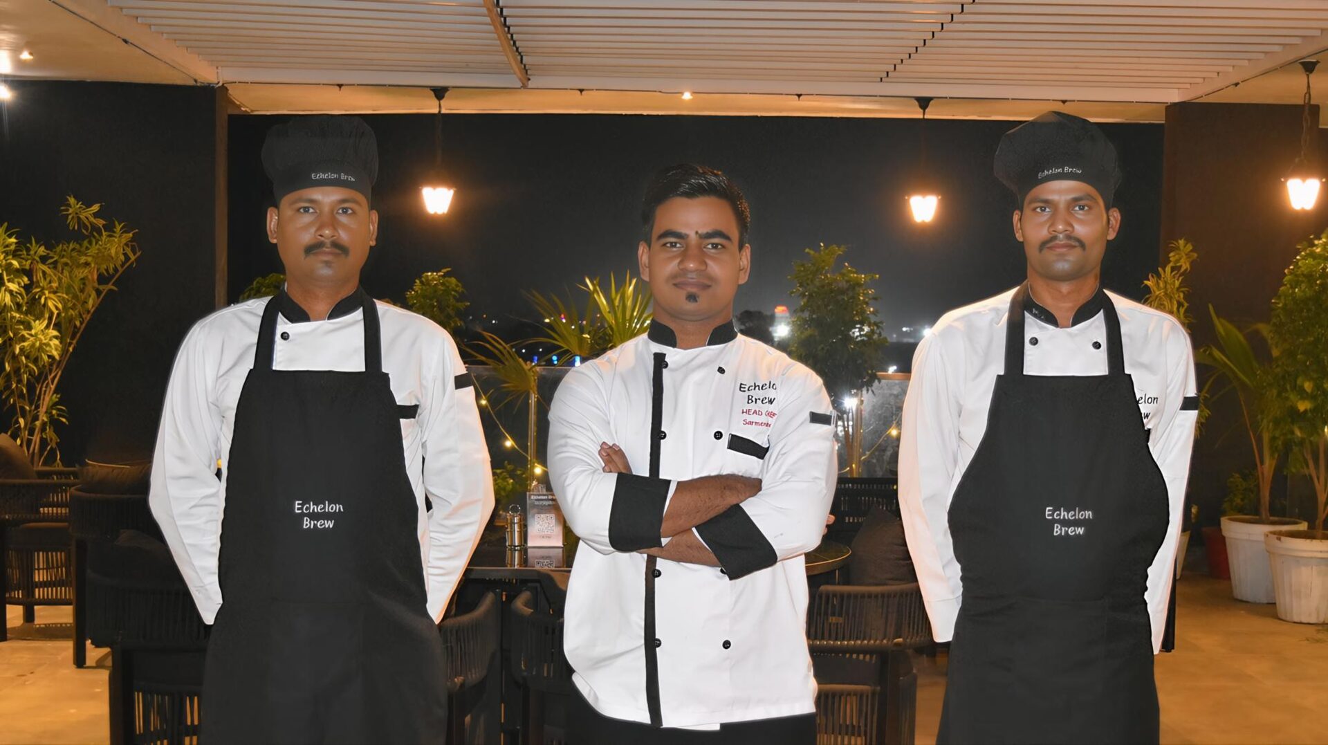 The team — three chefs